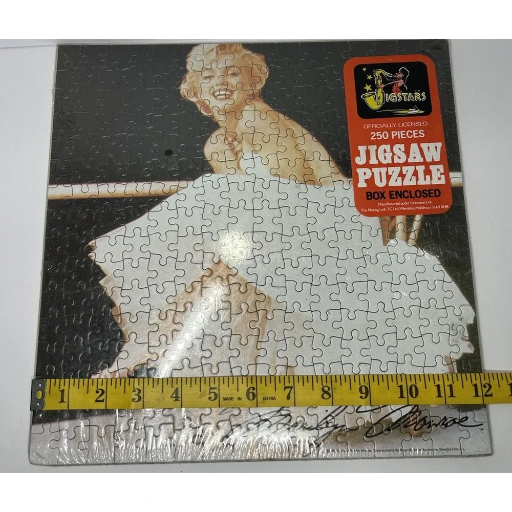 Marilyn Monroe 250 Piece Jigsaw Puzzle 1987 Vintage Sealed Rare‎